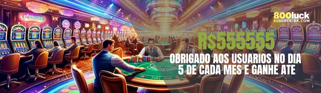 800LUCK Caça níqueis banner