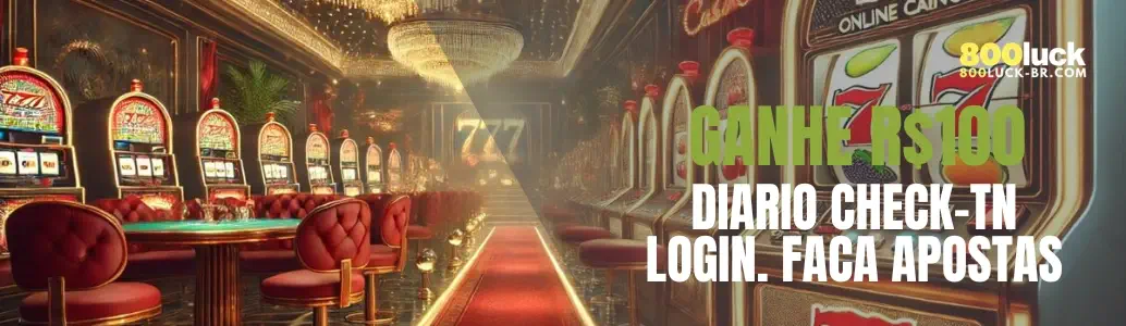 800LUCK Promoções banner